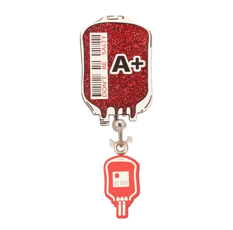 blood bag id holder