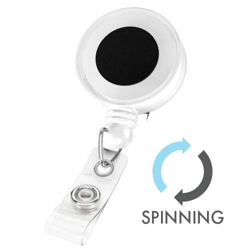 spinning badge reel