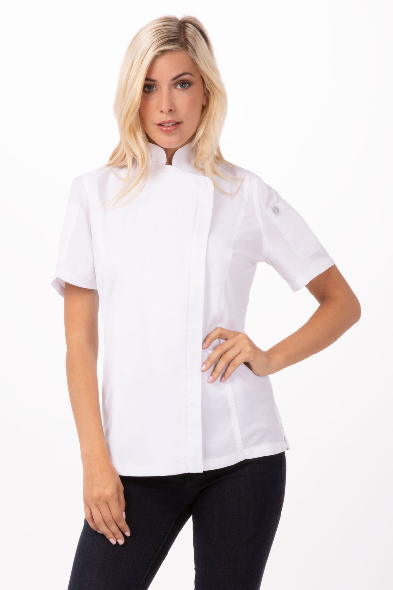 BCWSZ006 WOMENS CHEF COAT