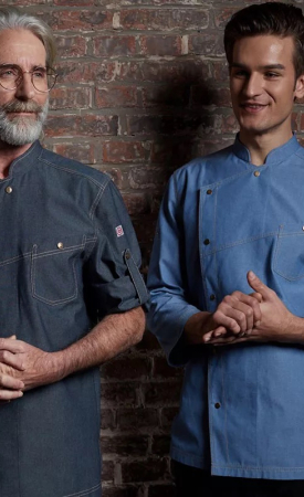 DENIM CHEF COAT